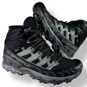 La Sportiva Ultra Raptor II Mid GTX Black Hiking Boots Waterproof Men 47 / 13